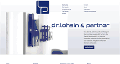Desktop Screenshot of lohsin-partner.de