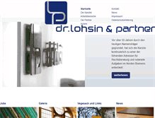 Tablet Screenshot of lohsin-partner.de